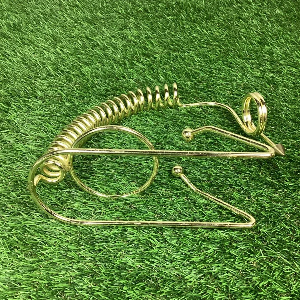 Vintage Metal Spiral Wine Bottle Holder
